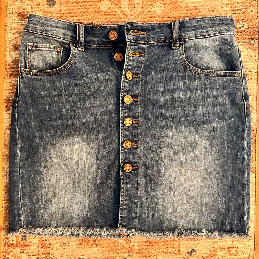 Indigo Rein! Mini skirt! Size 5/26!